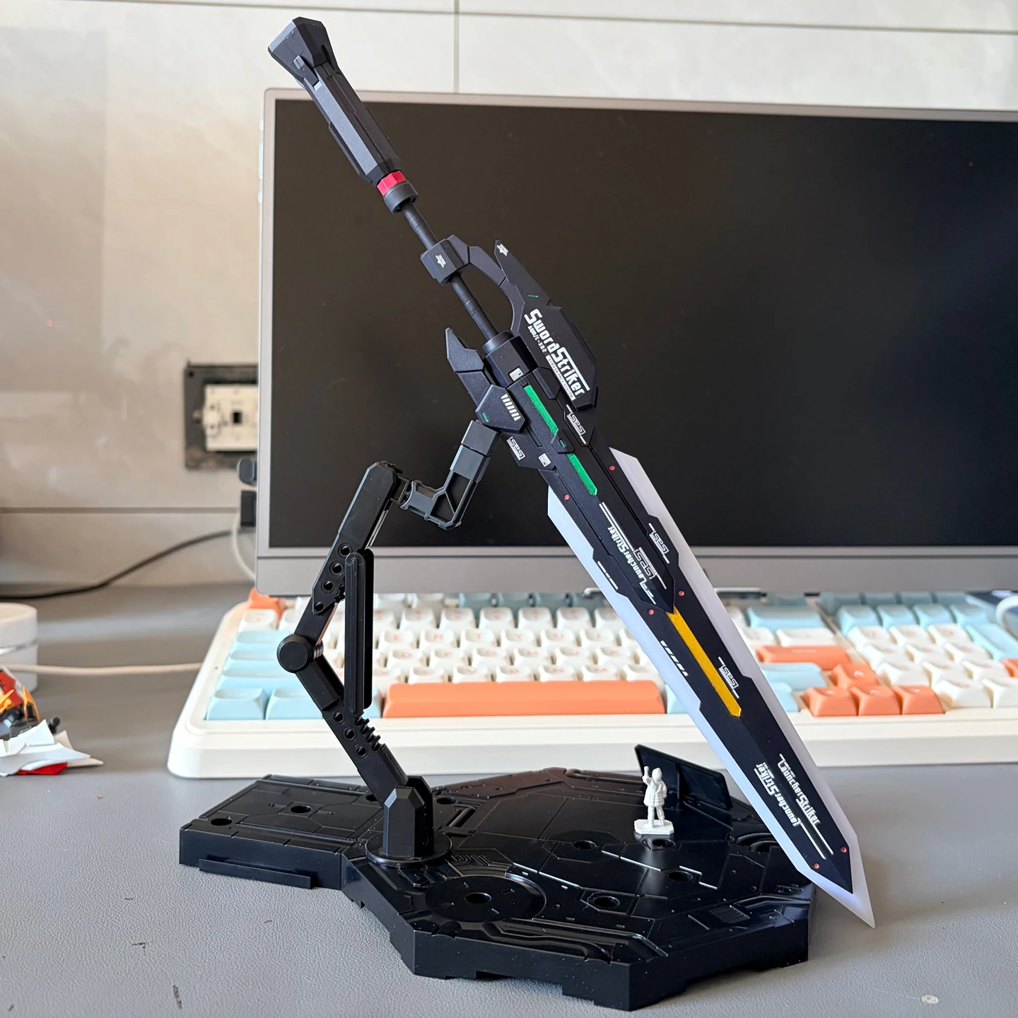 Moon Wolf Sword Assembly Model Toy Suitable for Barbatos Wolf King Boys Birthday Gift Collectible Action Figure