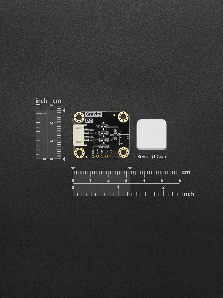 Gravity: BMM350 three-axis geomagnetic sensor