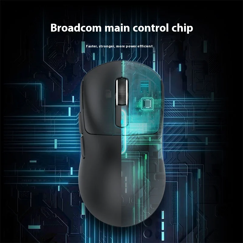 Imagem -03 - Ataque Shark Gaming Mouse X3pro Bluetooth 3-mode 4k 8k hz Leve 60g 26000dpi 650ips Paw3395