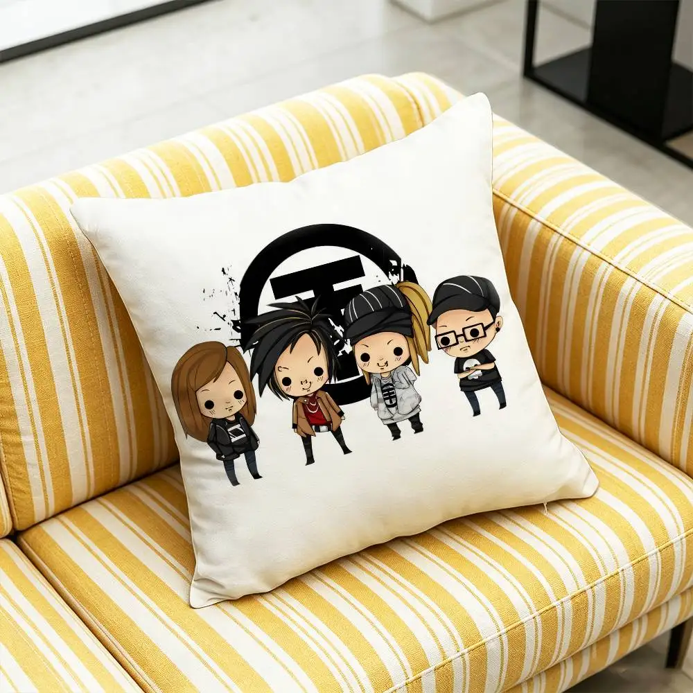 For Tokio Hotel Tom Bill Kaulitz Throw Pillow Case Cover Custom Decorative Pillowcase Cushion Decor Home Gift