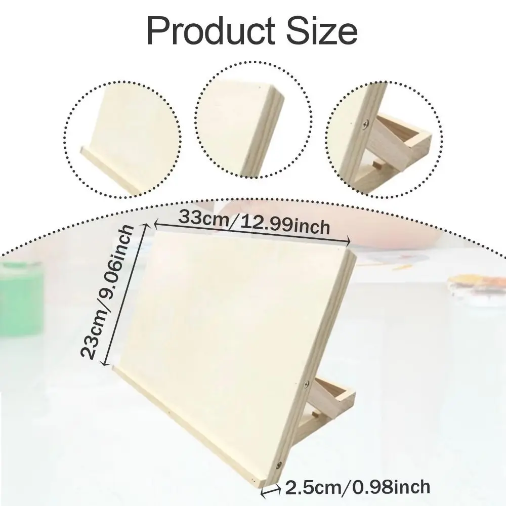 

Многофункциональный деревянный мольберт-стол, портативная складная доска для рисования, регулируемый угол наклона, легкая наклонная доска для рисования