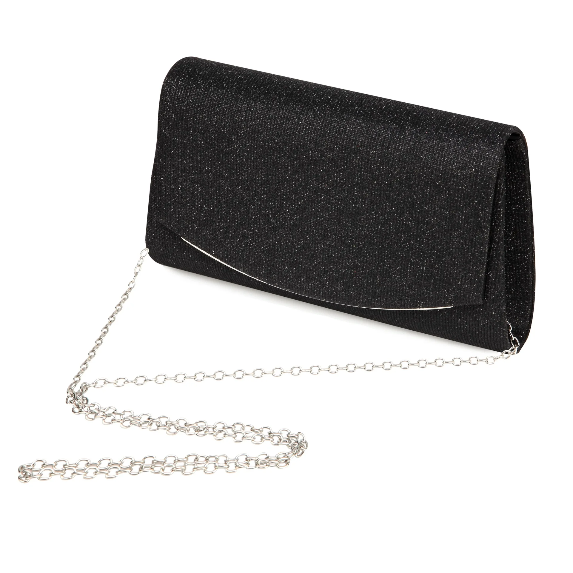 Lady Flash Shining Evening Party Bags Elegant Fashion Chain Crossbody Shoulder Bag Women Wedding Party Envelope Bag Clutch Bag