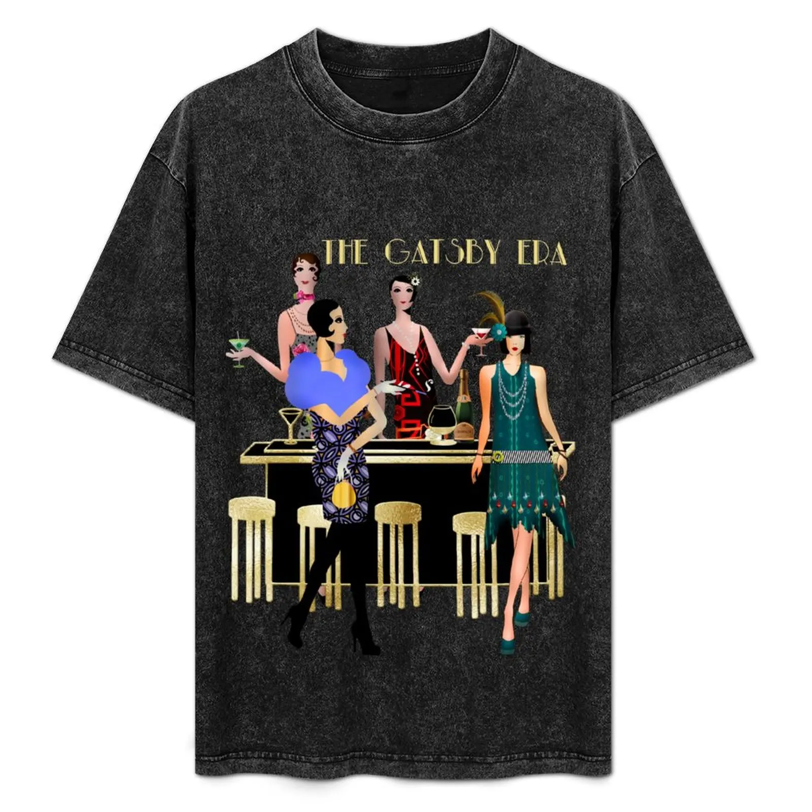 

The Gatsby Era T-Shirt funny t shirts man g man t shirts for men essential t shirt man shirt luxury T-Shirt