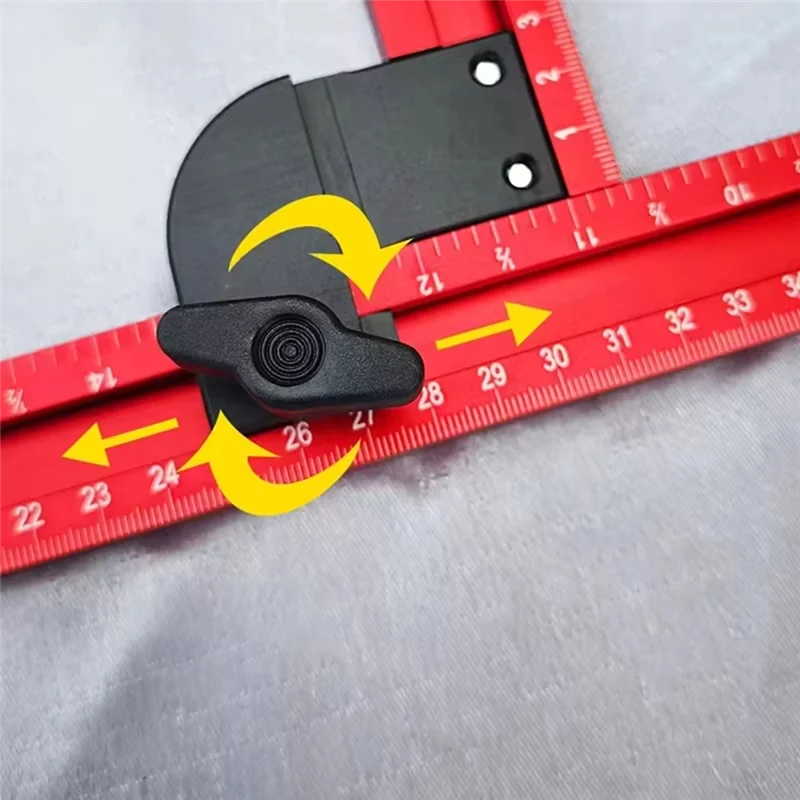 2025 Trend Router Jig Frame For Woodworking,Adjustable Square Router Template Guide,Groove Router Jig 53Cm/21Inch,Squares