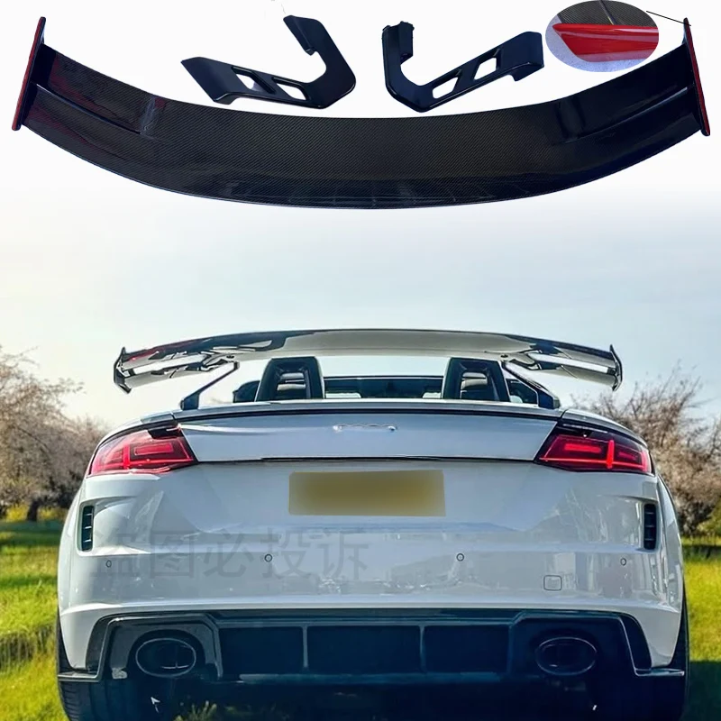 Для высококачественного заднего спойлера из углеродного волокна для багажного отделения, новый комплект кузова для Audi R8/TT/TTS/TTRS/S3/S4/S5/S6/S7/S8 Для высококачественного заднего спойлера из углеродного волокна для багажного отделения, новый комплект кузова для Audi R8/TT/TTS/TTRS/S3/S4/S5/S6/S7/S8