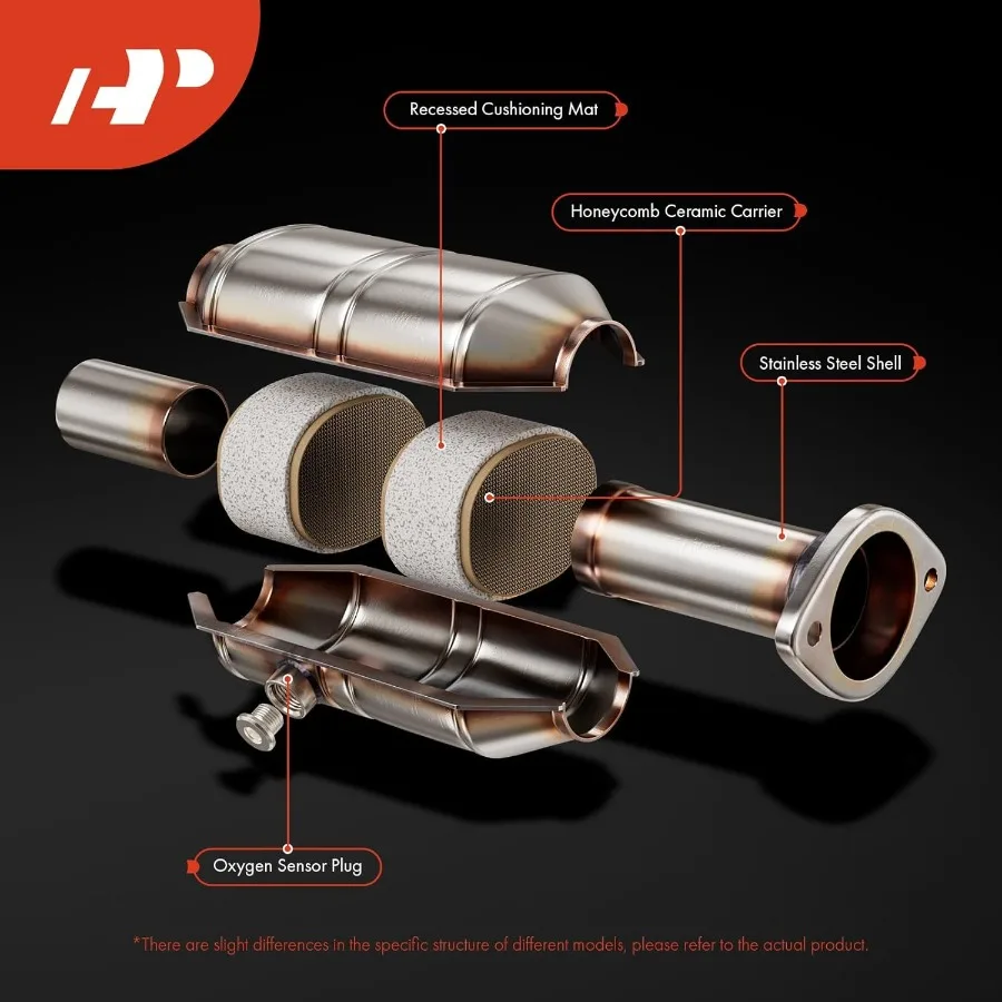 Left Catalytic Converter with Gasket DirectFit Compatible for Infiniti G35 20032007 M35 20062008 FX35 20032008 Nissan 350Z 2003