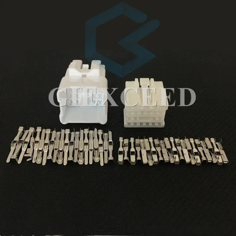 20 Pin 6240-5134 Female Male Headlight Light Lamp Socket AC Assembly Dash Board Assembly Connector For Cars