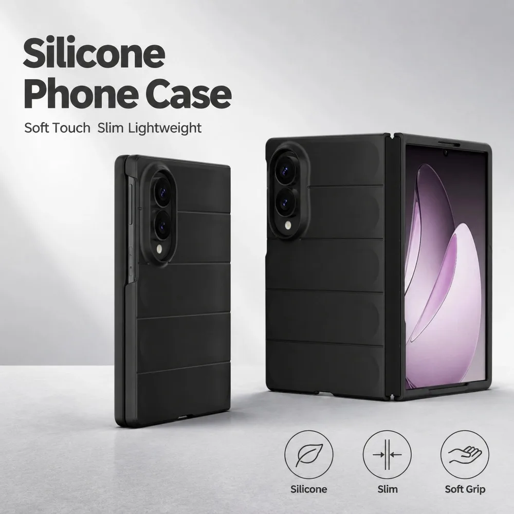 Ultra Thin Slim Matte Soft Phone Case for Samsung Galaxy Z Fold 8 Wide Screen Variant Drop Protective Cover Durable Lightweight