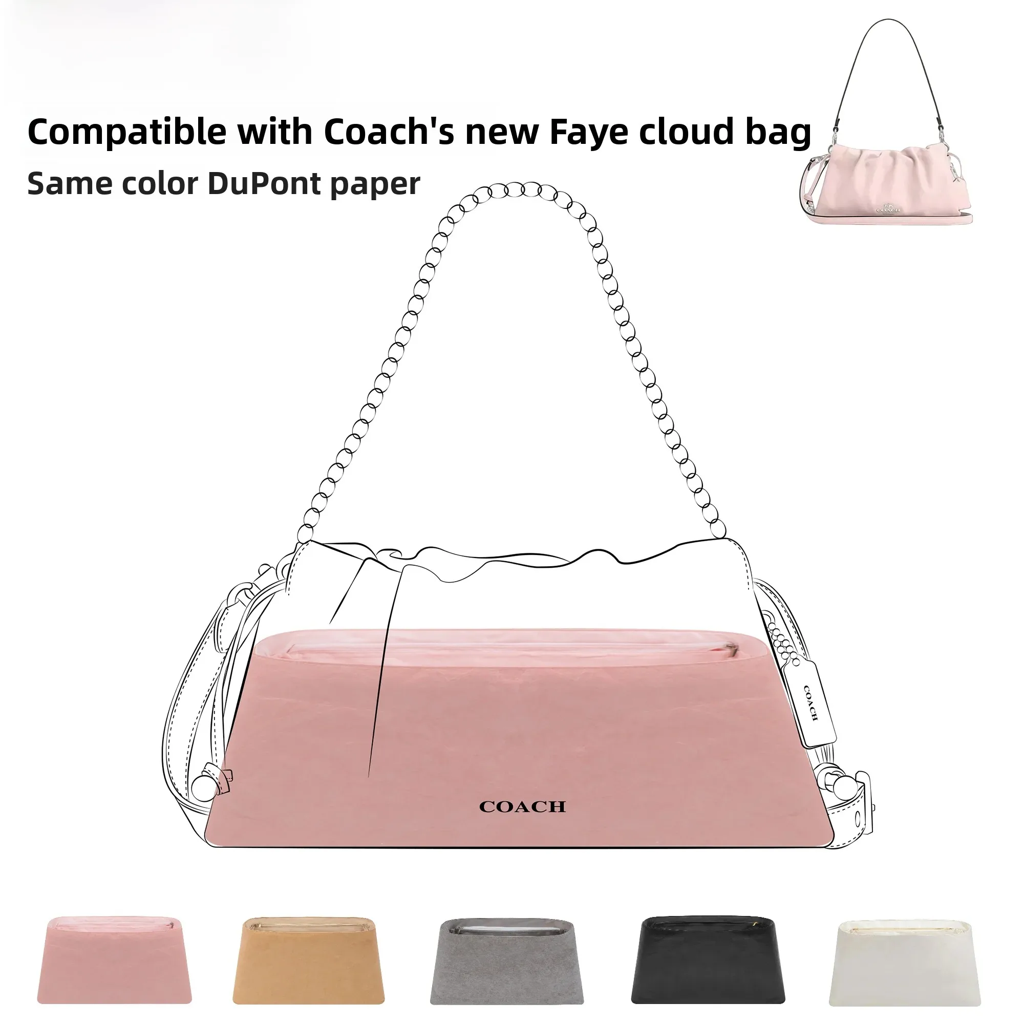 sac-dgaz-cloud-compatible-avec-les-grandes-marques-nouveau-sac-interieur-en-papier-dupont-rose-faye-couleur-unie-entierement-rose