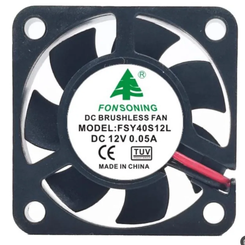New Cooler Fan for FSY40S12L/40S12M DC12V 0.05/0.08A 4010 Cooling Fan 40*40*10MM