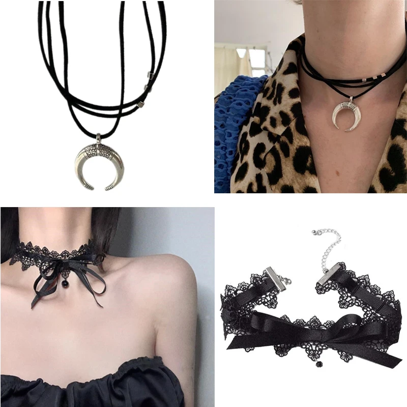 Модное-металлическое-колье-чокер-с-регулируемой-цепочкой-длиной-до-ключиц-в-виде-полумесяца-ювелирные-изделия-подарок-для-женщин-и-девушек