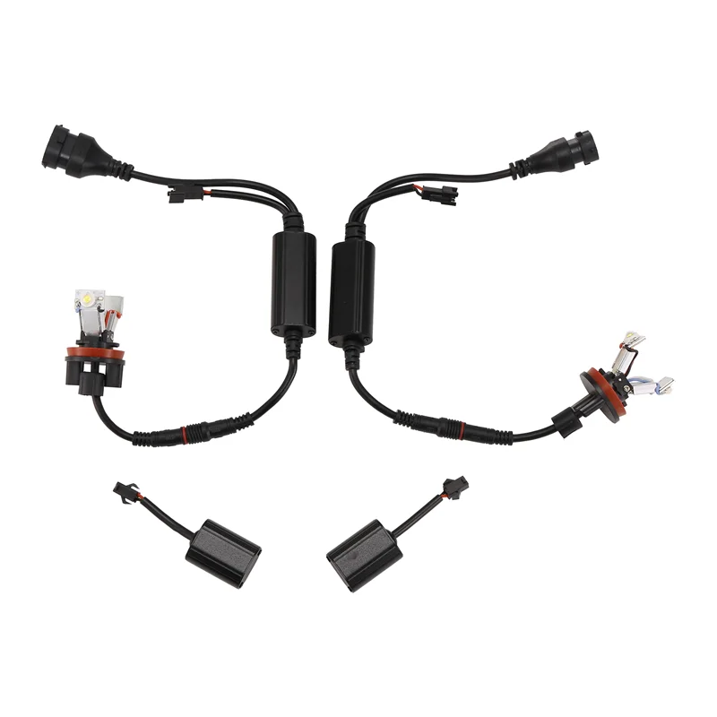 

A99F-2Pcs Автомобильный светодиодный светильник Angel Eye 6000K H8 для BMW E82 E87 E90 E91 E92 M3 E93 E60 E61 E63 E70 X5 E71 X6 E89 Z4