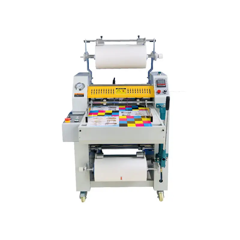 For FM400B 390mm 15.3inch Automatic Laminator Machines Hydraulic Hot and Cold Roll Laminating Machines