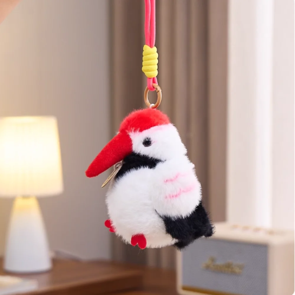 

Simulation Parrot Plush Pendant Plush Animal Bag Pendant Birds Snap Wristband Cartoon Kawaii Standing Shoulder Animals Kids Toy