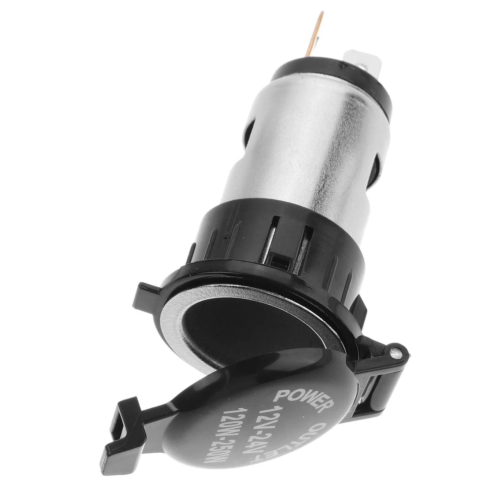 

12V 120W Car Motorcycle Cigarette Lighter Socket Plug Waterproof Dustproof Fire Resistant Outlet For Smartphone