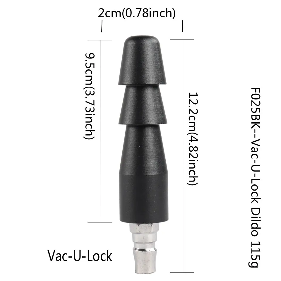 FREDORCH Sex Machine Attachment For Quick Air Connector Masturbation Machine Vac-U-Lock Metal Accessories Automatic Vibrator