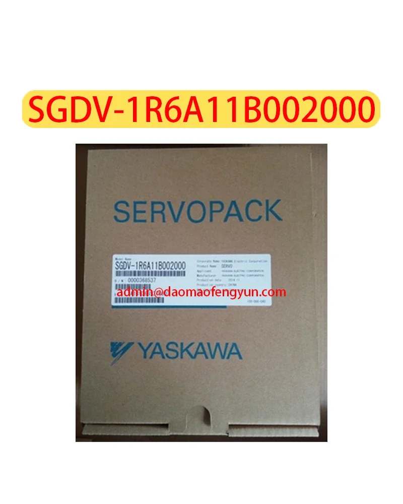 

SGDV-1R6A11B002000 Brand new Servo Drive SGDV 1R6A11B002000，Fast shipping