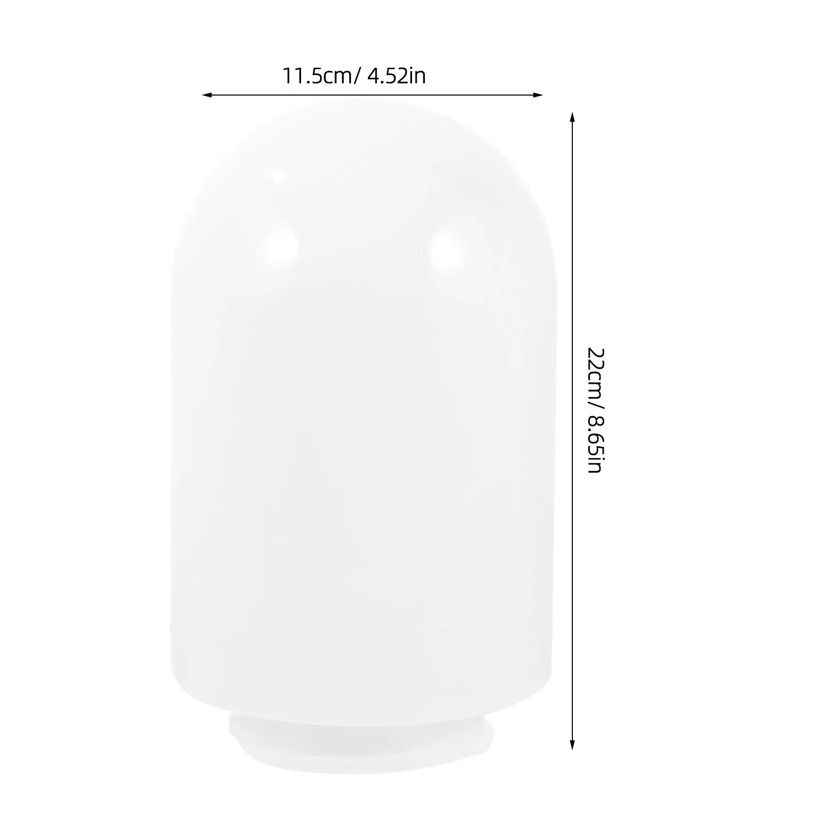 

s Post Lamp Shade Wall Covers Outdoor Garden Light Accessories Globe Lampshade Bulb Shades Durable Plastic Weather Resistant