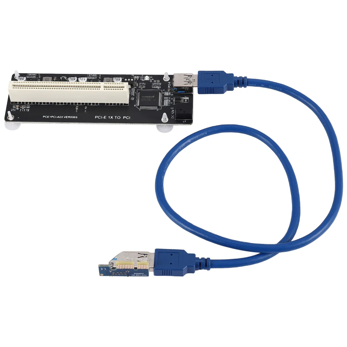 Tarjeta de Bus PCIE PCI-E PCI Express X1 a PCI Riser para PC de escritorio