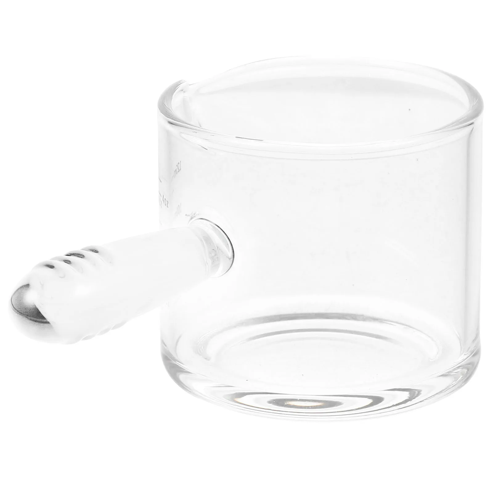 

Glass Espresso Cup Measuring Cup Clear Pitcher Coffee Creamer Container Milk Dispenser Anti-Scalding Multi-Functional