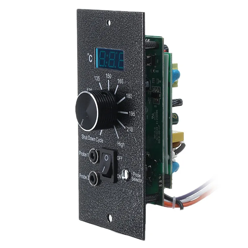 Estufa universal de pellets de madera compatible con escala Fahrenheit 230V 250W