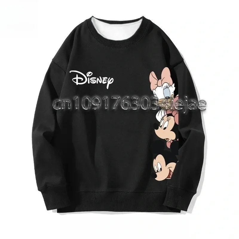 

Disney 3D Printed Mickey Mouse Animation Round Neck Sweatshirt for Men and Women Autumn and Winter Long Sleeve Couple Outfit