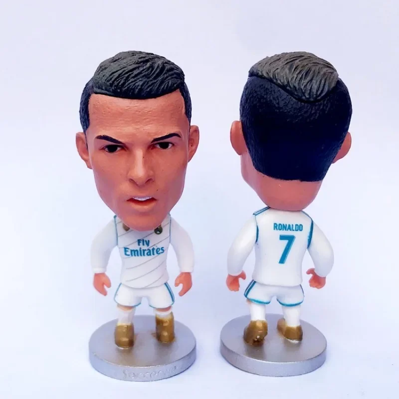 2024 New Popular Football Fan Gift Star Doll Statue Model Real Madrid C Ronaldo Messi Neymar Salah home decor