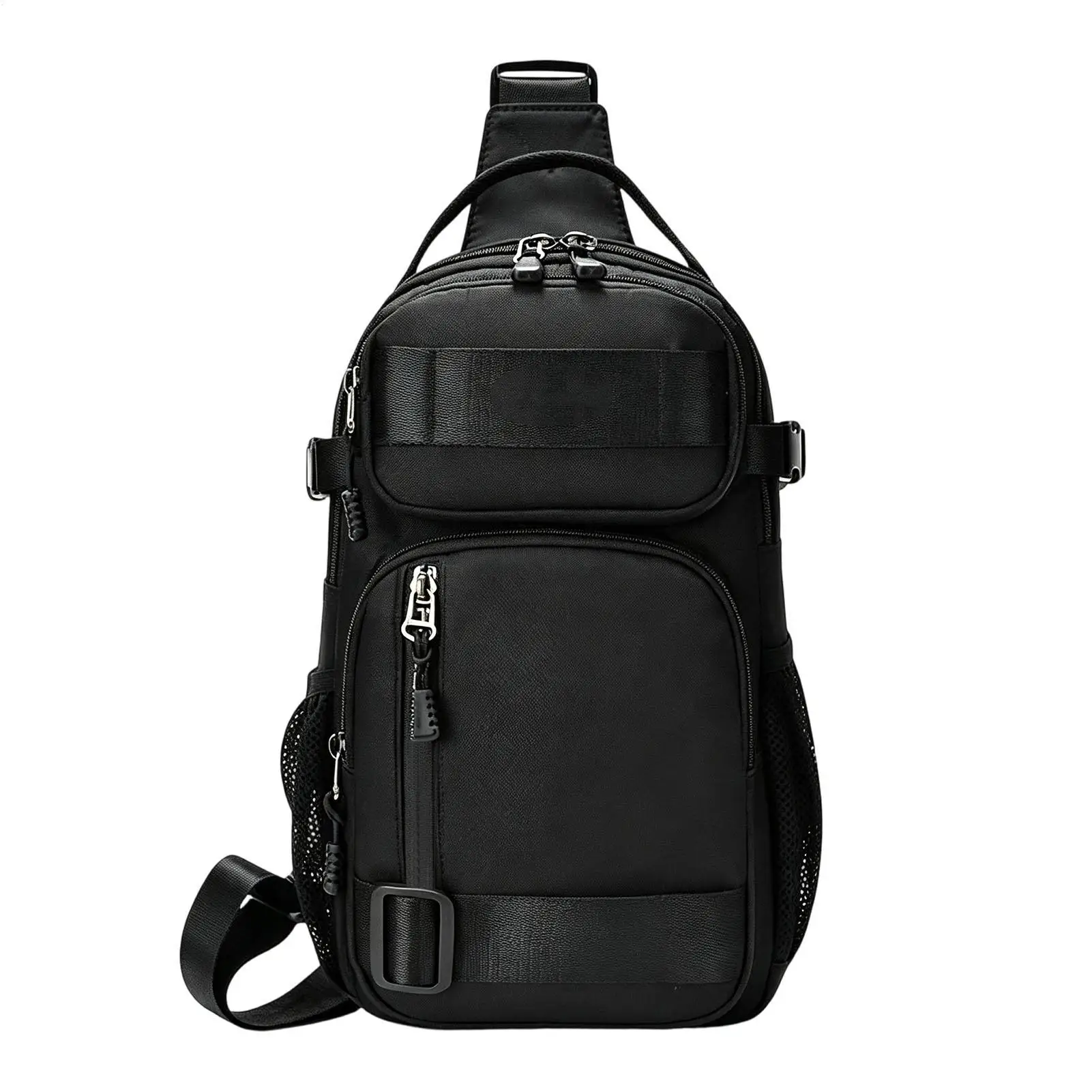 Cross Body Sling Bag Lightweight Multi-Pocket Casual Pouch Over The Shoulder Bags For Commuter Cycling Gym Sports Hiking Fishing