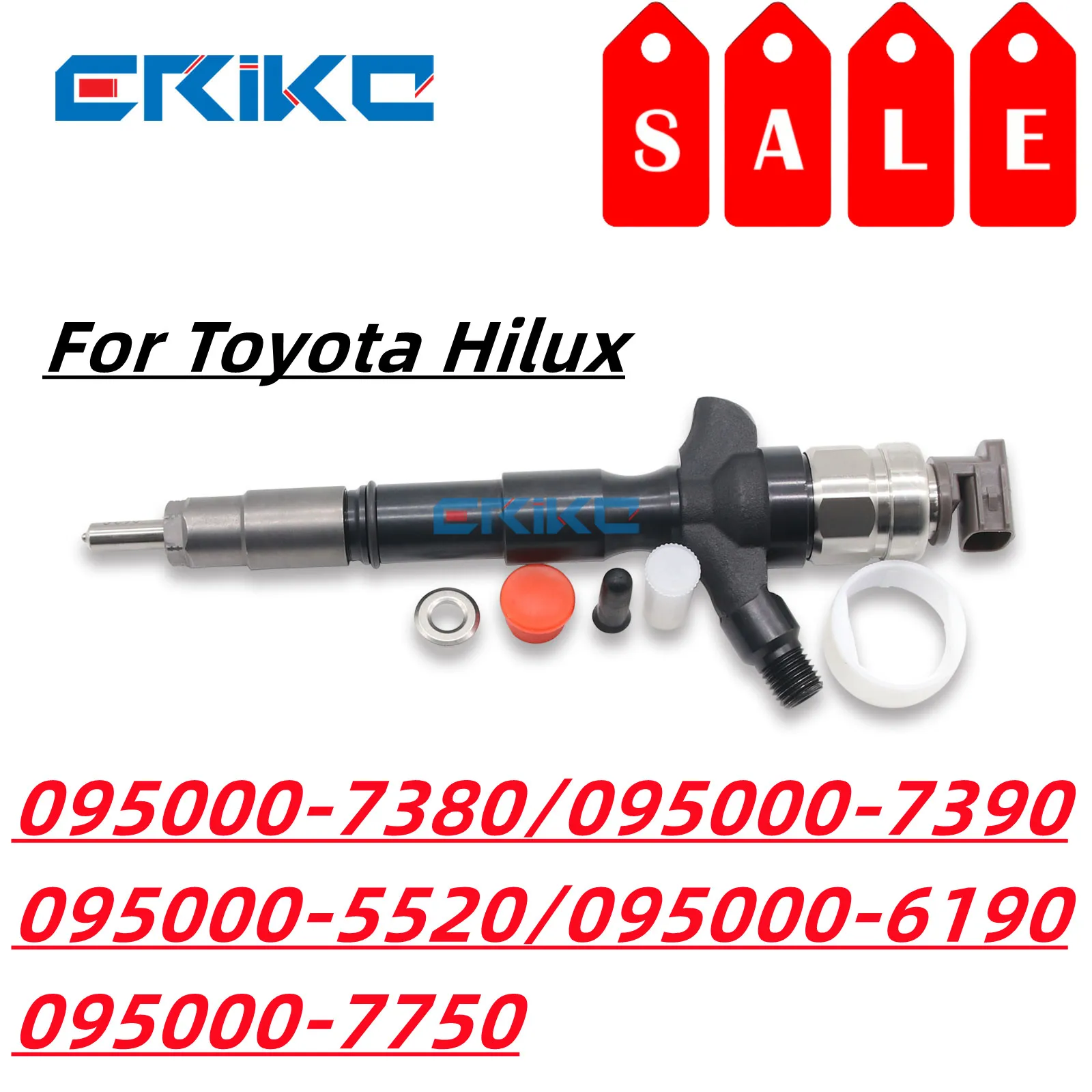 095000-739#	095000-775#	095000-619# 095000-552#	095000-738# Diesel Fuel Injector 23670-0L070