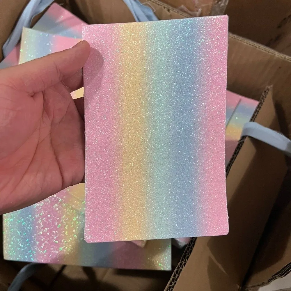 5/10Pcs Fuse Beads Rainbow Glitter Baking Cloth Shining DIY Melting Beads Baking Cloth Non Stick Heatproof Heat Press Paper