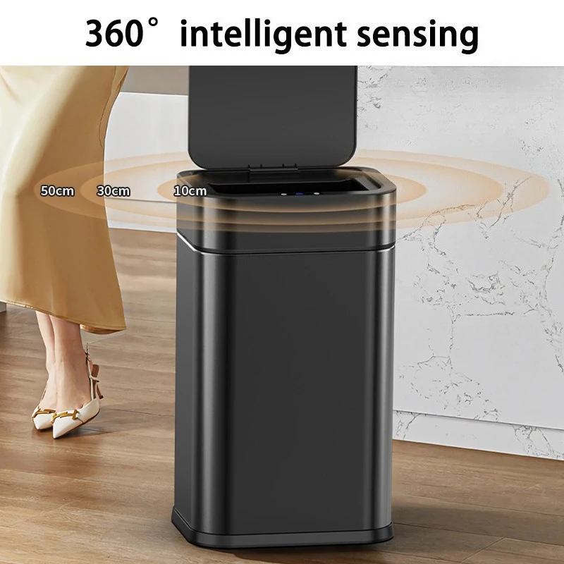 Intelligent Garbage Bin, Automatic Sensing Recycling Station, Food Processing Garbage Bin, Kitchen Garbage Bin