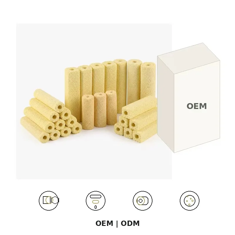 Porous Ceramic Aquarium Filter Media Hollow Channel Custom Fish Tank Bio Media Beneficial Bacteria Pet Products