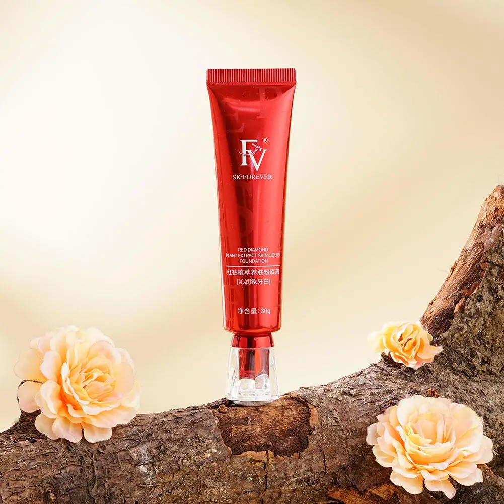 FV Original Ginseng Concealer Bird's Nest Polypeptide Skin Nourishing Cream Liquid Foundation Long-lasting Cosmetics Makeup