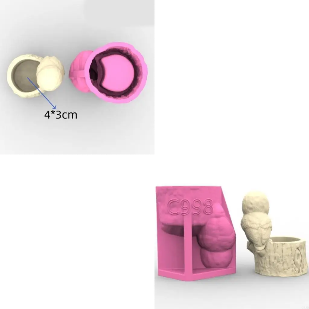 

Постоянное использование силиконовой ремесленной формы для изготовления сочных плантаторов и декораций совы и украшений