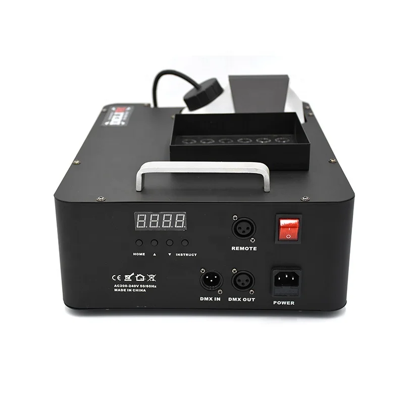 DMX 1500W LED up fog machine stage dj smoke machine