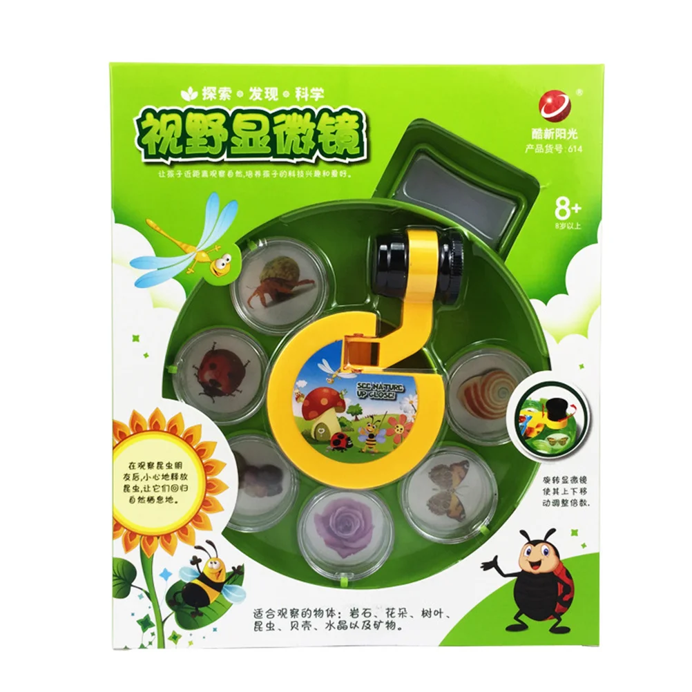 

Children Microscope Plant Observer Insect Viewer Educational Science Magnifier Nature Learning Gadget