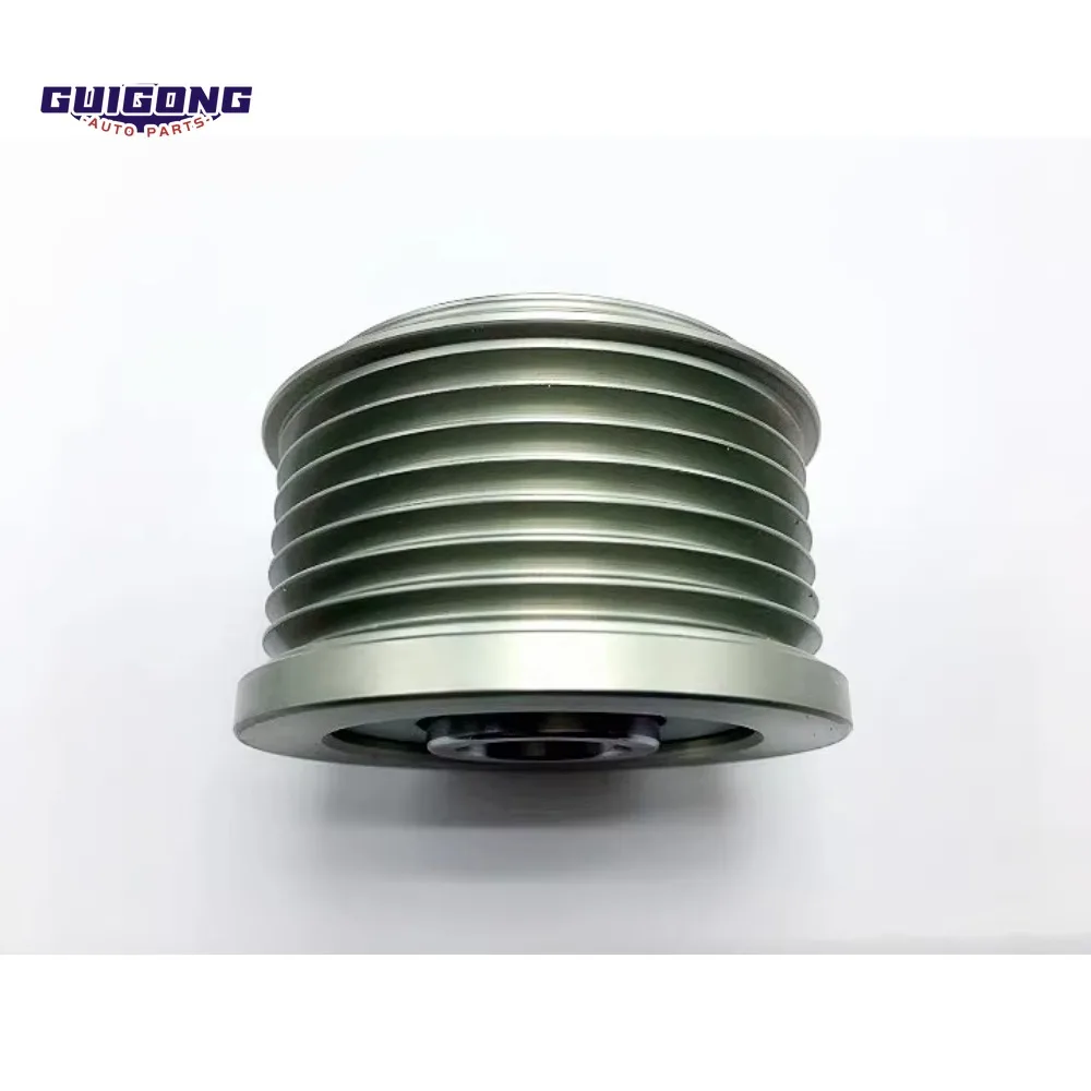 

GUIGONG 7pk Car Engine Coupling Pulley Wheel For Ford Transt Ranger Land Rover Defender Toyota Hilux VII Auto Accessories