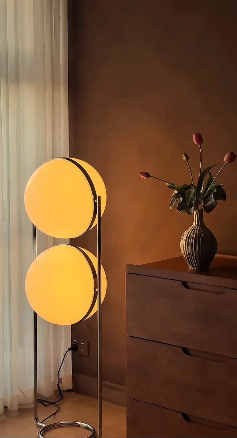 Chrome Globe Floor Lamp — product detail 4