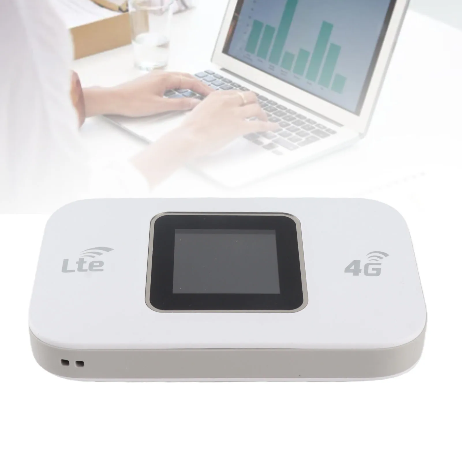 Portable 4G Router Plug and Play 4G Mobile WiFi Router Color Screen Supports B1 3 5 8 38 39 40 41 for Mobile Phone for Tablets