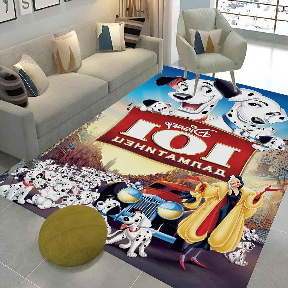 101 Dalmatians Door Mat Washable Non-Slip Living Room Sofa Chairs Area Mat Kitchen Doormat Area Rug