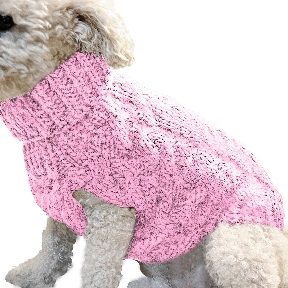 Casual Warm Dog Sweater Autumn and Winter Pet Clothing Pet Clothes