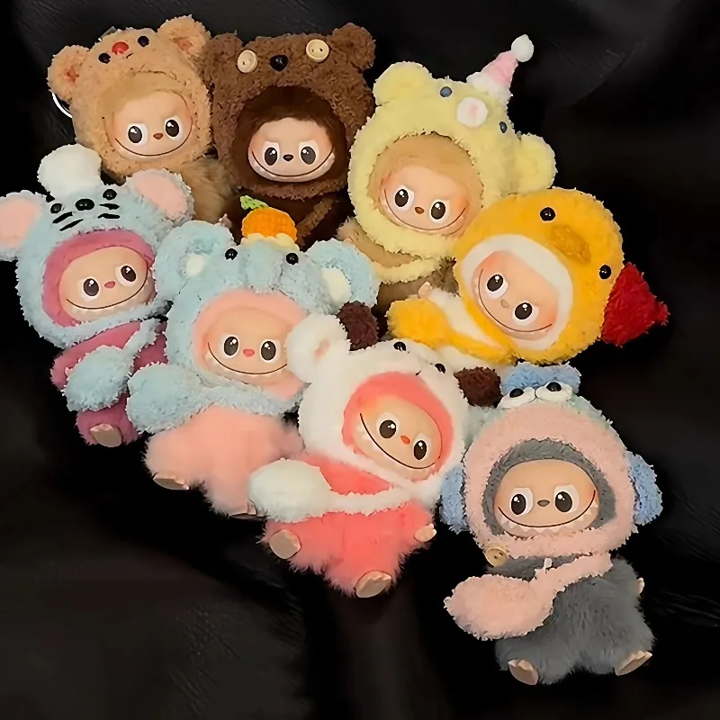 

V4 Small Nose Garlabubu Animal Theme Clothing Labubu Monster Needle Doll Clothing Accessories Doll Accessories