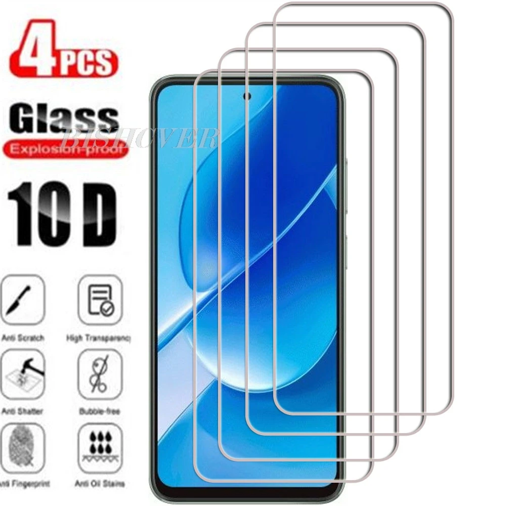 4PCS 9H 2.5D Tempered Glass For HOTWAV Note 18 GT 7.2