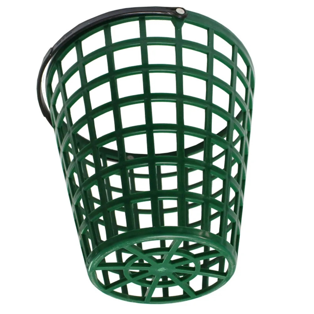 

Golf Pick up Basket Ball Bucket Storage Baskets Stuff Carry Bag Accessories Plastic for Balls