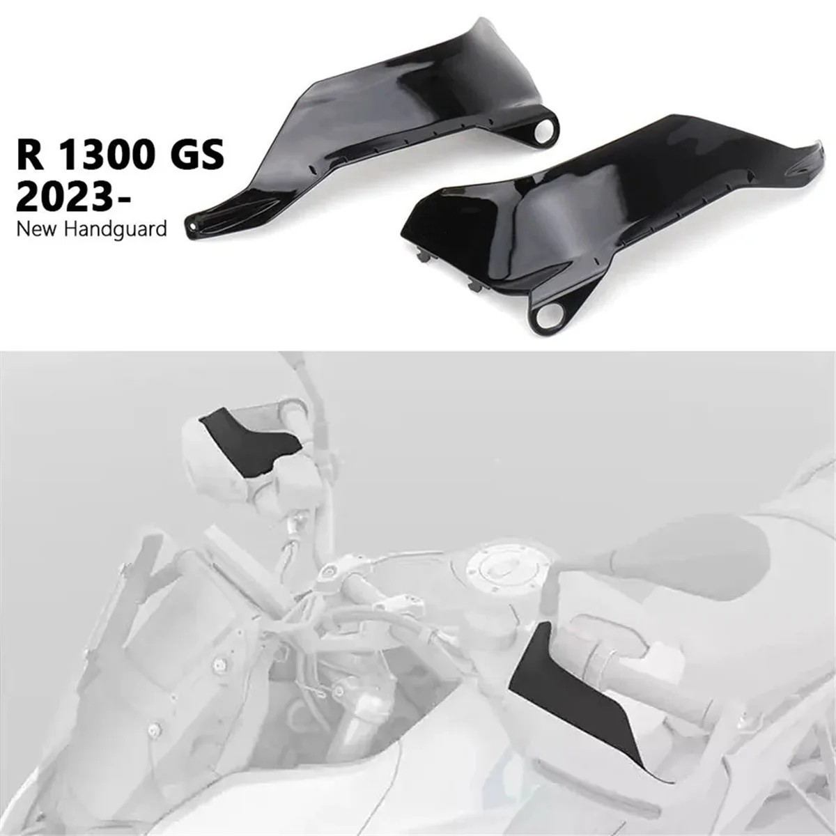 Motorcycle Accessories Handguard Hand Shield Protector for BMW R 1300GS R1300 GS R1300GS 2023 2024 Smoky