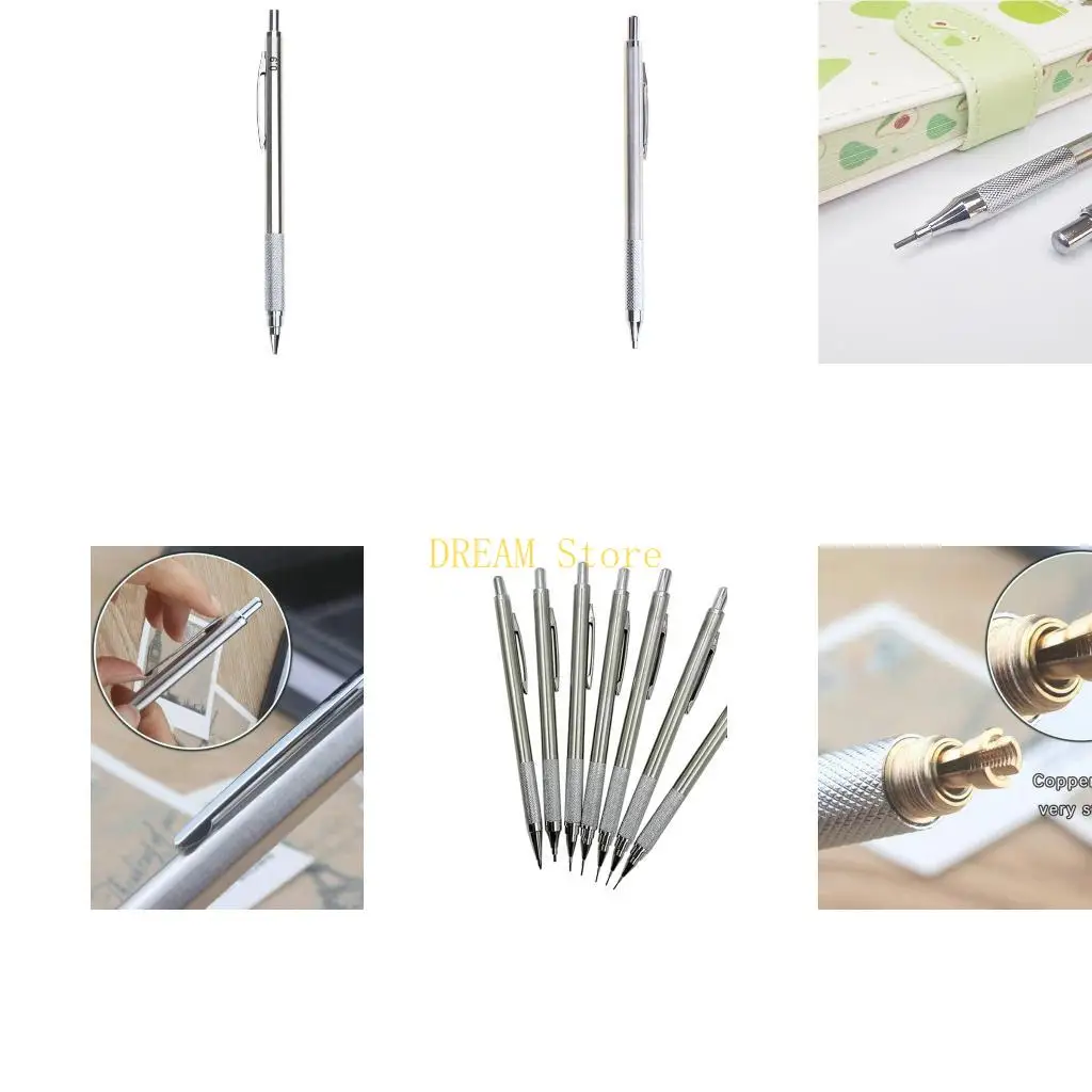 

Practical Automatic Pencils Metal Mechanical Pencil for Art Sketching Drawing best sale