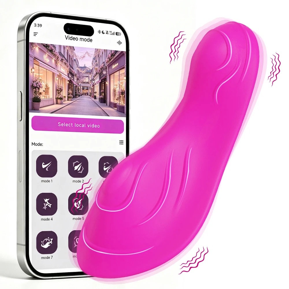 Wearable Bluetooth G-Spot Vibrator for Women APP Vibrating Egg Clitoris Stimulator Female Masturbator Adult Sex Toys for Couples