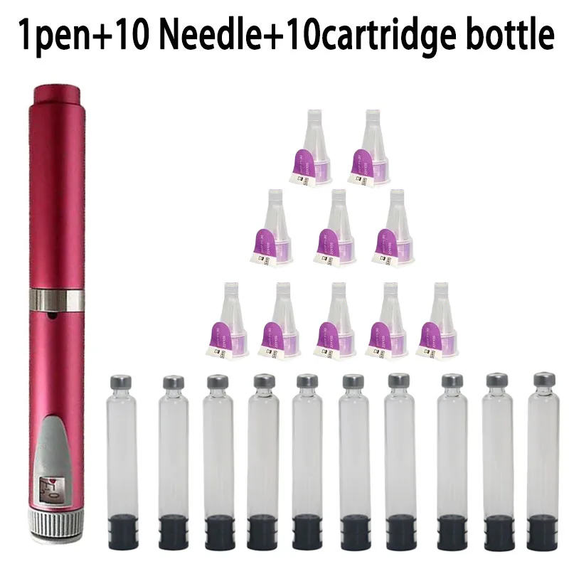 Magic Pen Tattoo Pen Kit 3ml Empty Cassette Bottle Cartridges Individual Packaged Aesthetics Compatible with Lilly Insulin Pen