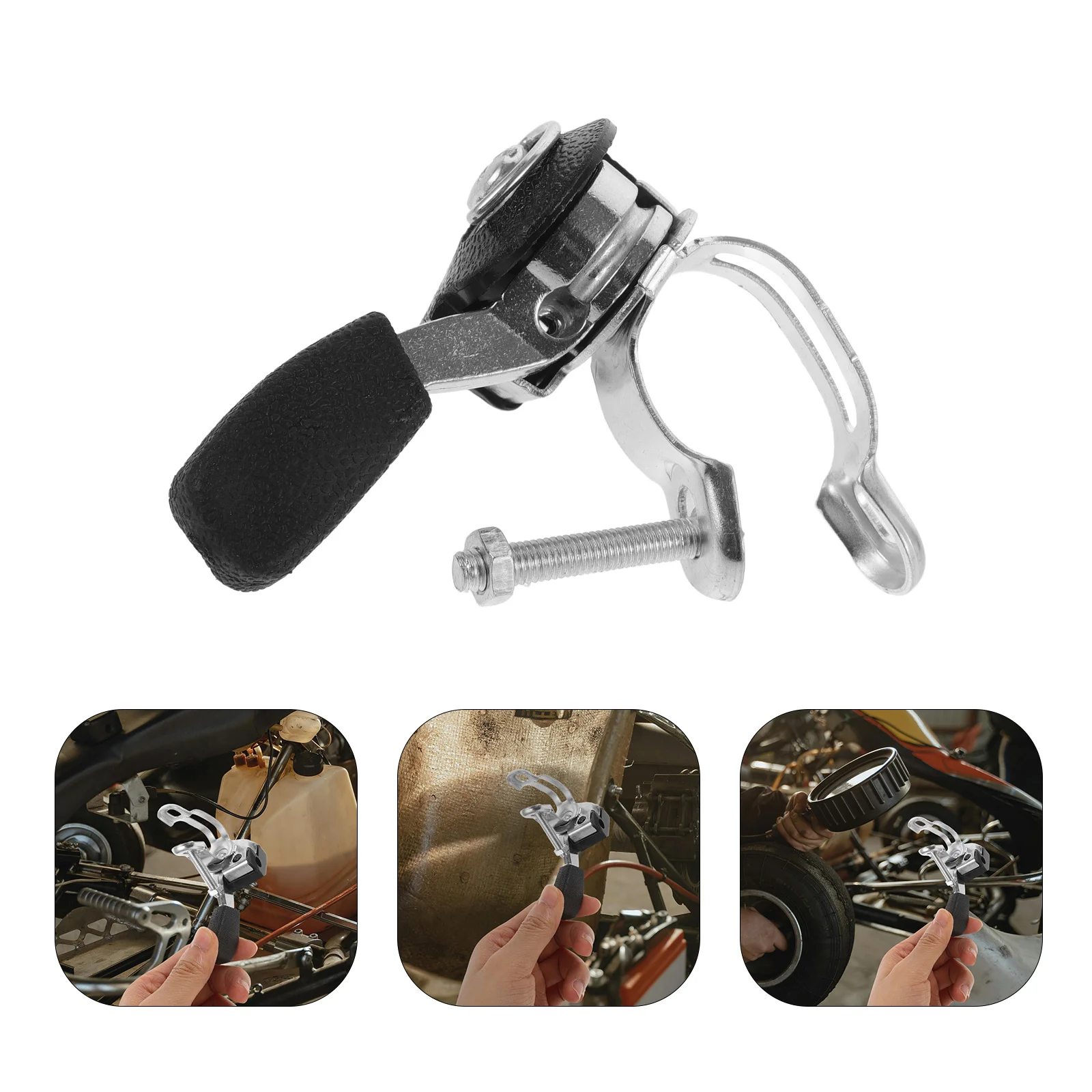 

Throttle Switch Iron Material Ergonomic Comfortable Driving Go Kart Off-Road Vehicle Trowel Replacement