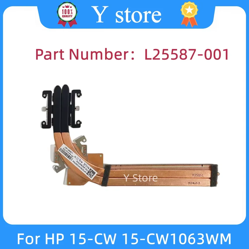 

Y Store Original For HP 15-CW 15-CW1063WM Series Laptop Cooling Heatsink L25587-001 100% Tested Fast Shipping